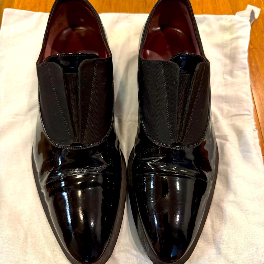 Celine
Patent Leather Oxfords